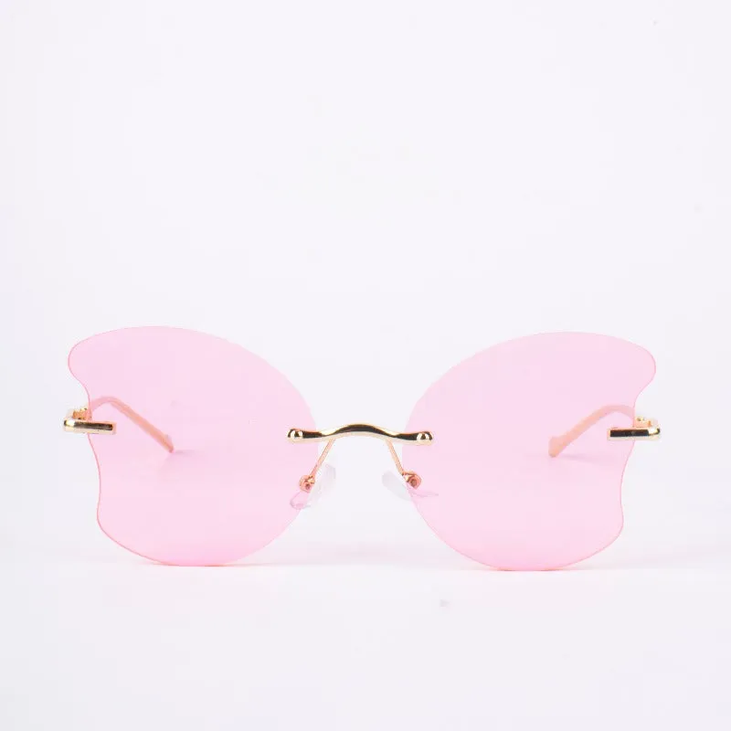 Rose Pink Flutter Kids Shades