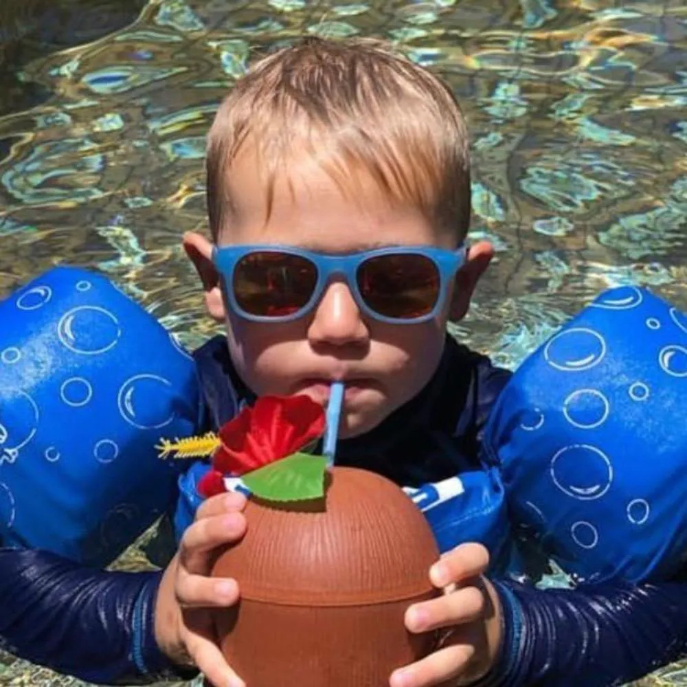 Roshambo Kids Polarized Sunglasses - OPTIMUS Color Change Blue Color