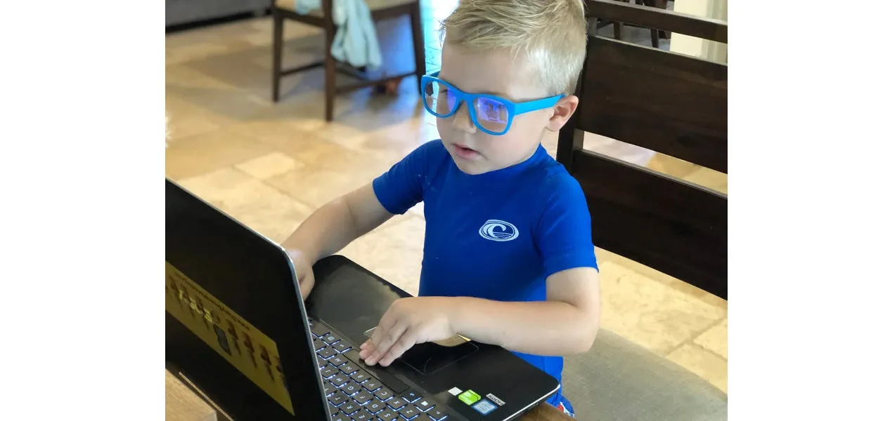 Roshambobaby Toddler (2-4 Years) Screen Time Blue Blocker Avn Glasses