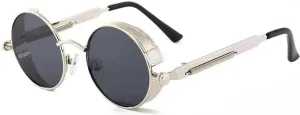 Round Frame Sunglasses for Men Women Fashion Vintage Spring Lens Uv400