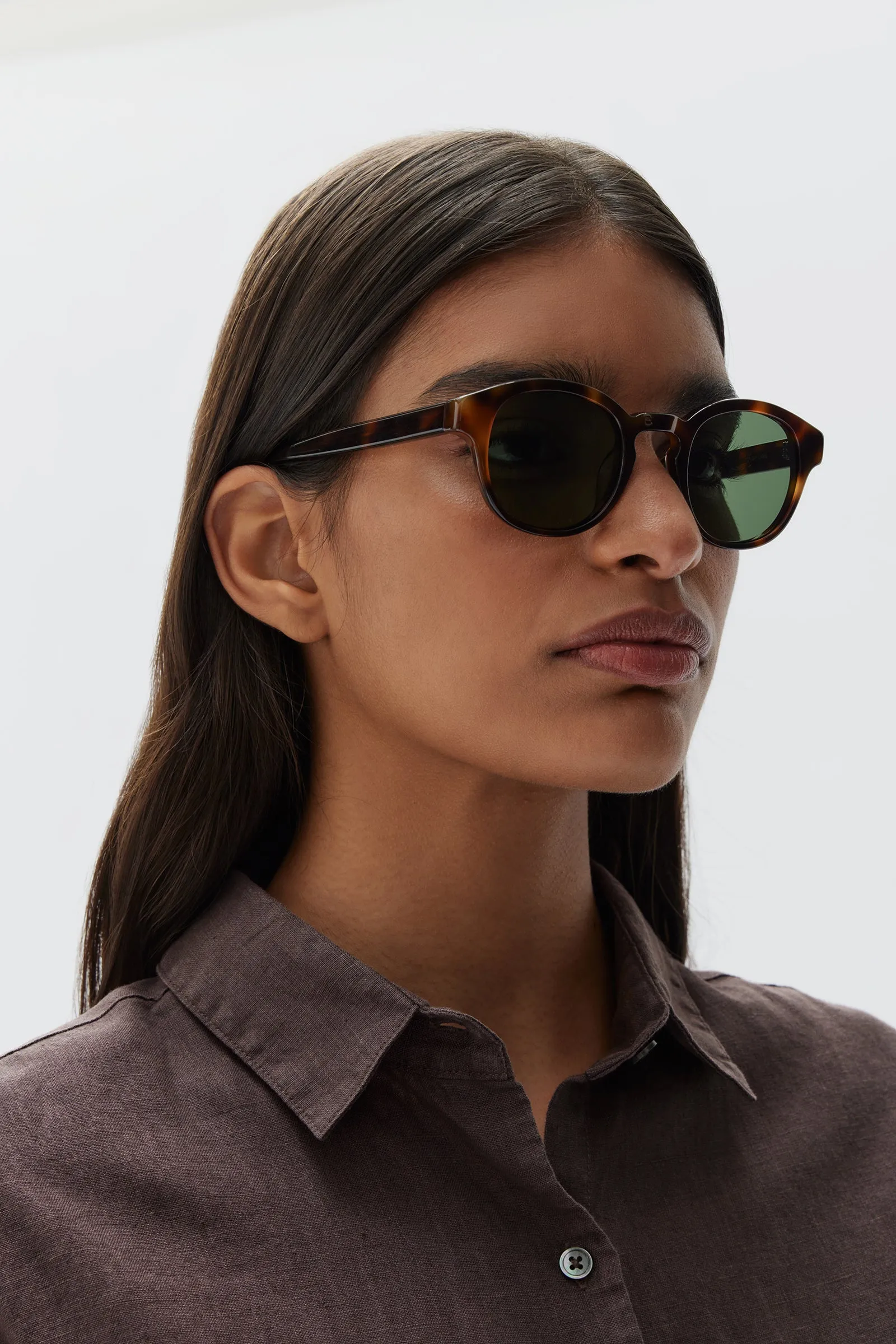 Round Frame Sunglasses