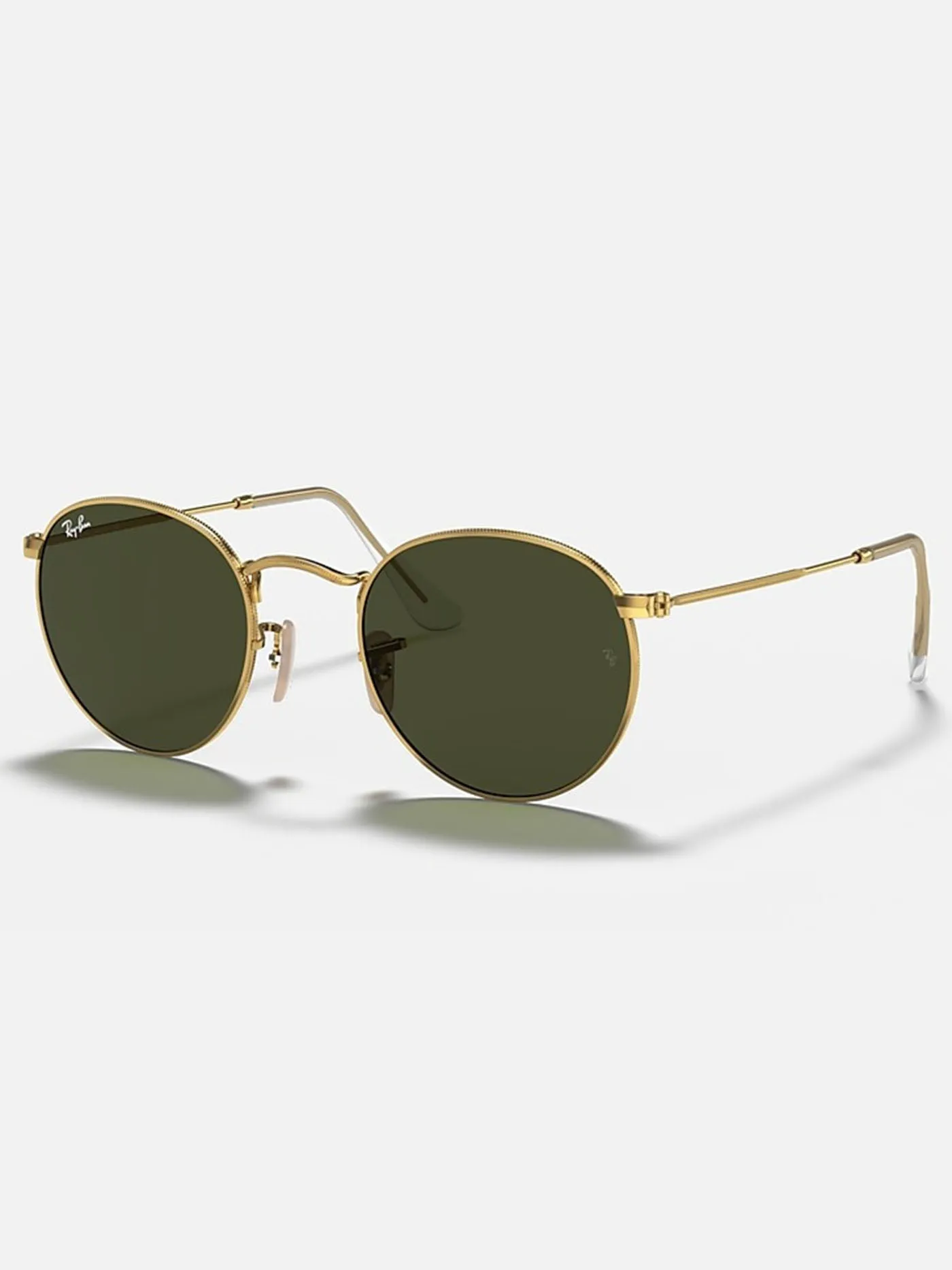 Round Metal Gold/Green Classic G-15 Sunglasses