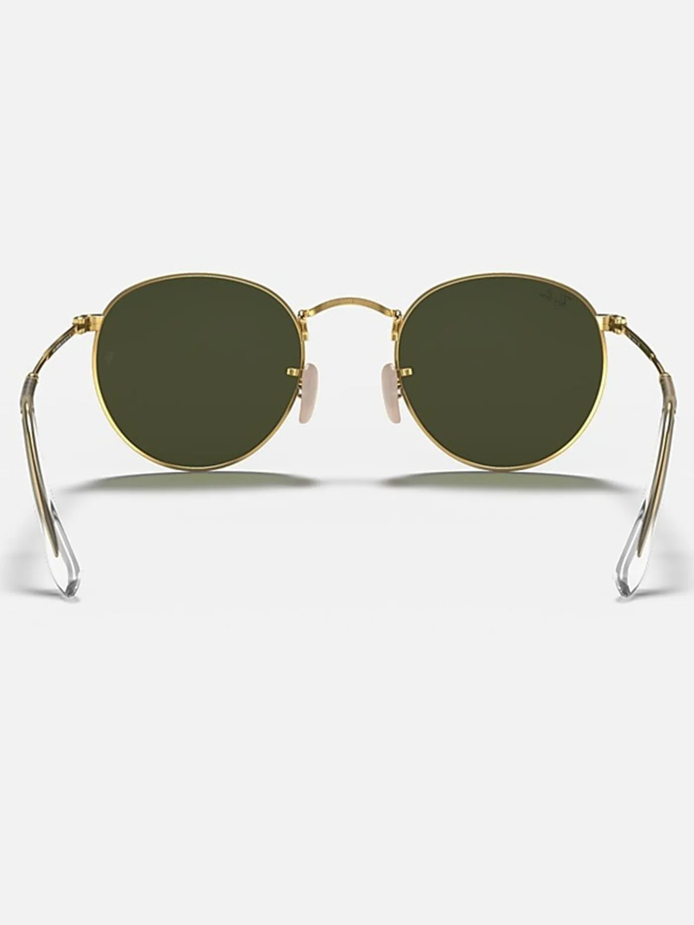 Round Metal Gold/Green Classic G-15 Sunglasses