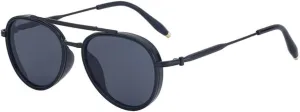 Round Steampunk Sunglasses Men Luxury Oval Punk Sun Glasses For Male Vintage Metal Frame Eyewear Shades UV400