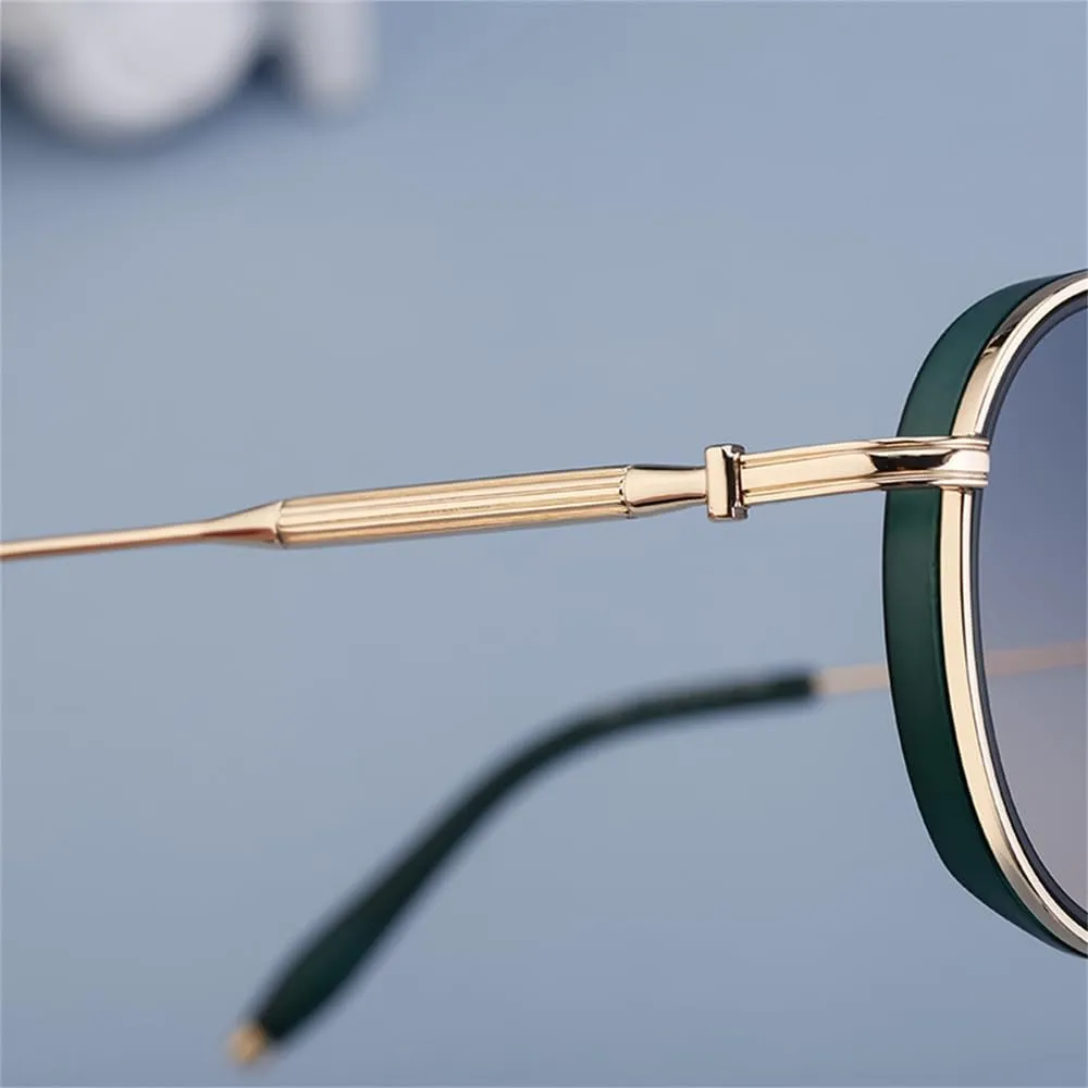 Round Steampunk Sunglasses Men Oval Punk Sun Glasses For Male Vintage Metal Frame Eyewear Shades UV400