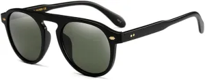 Round Sunglasses Women Men Vintage Circle Eyewear Plastic Sun Glasses Shades