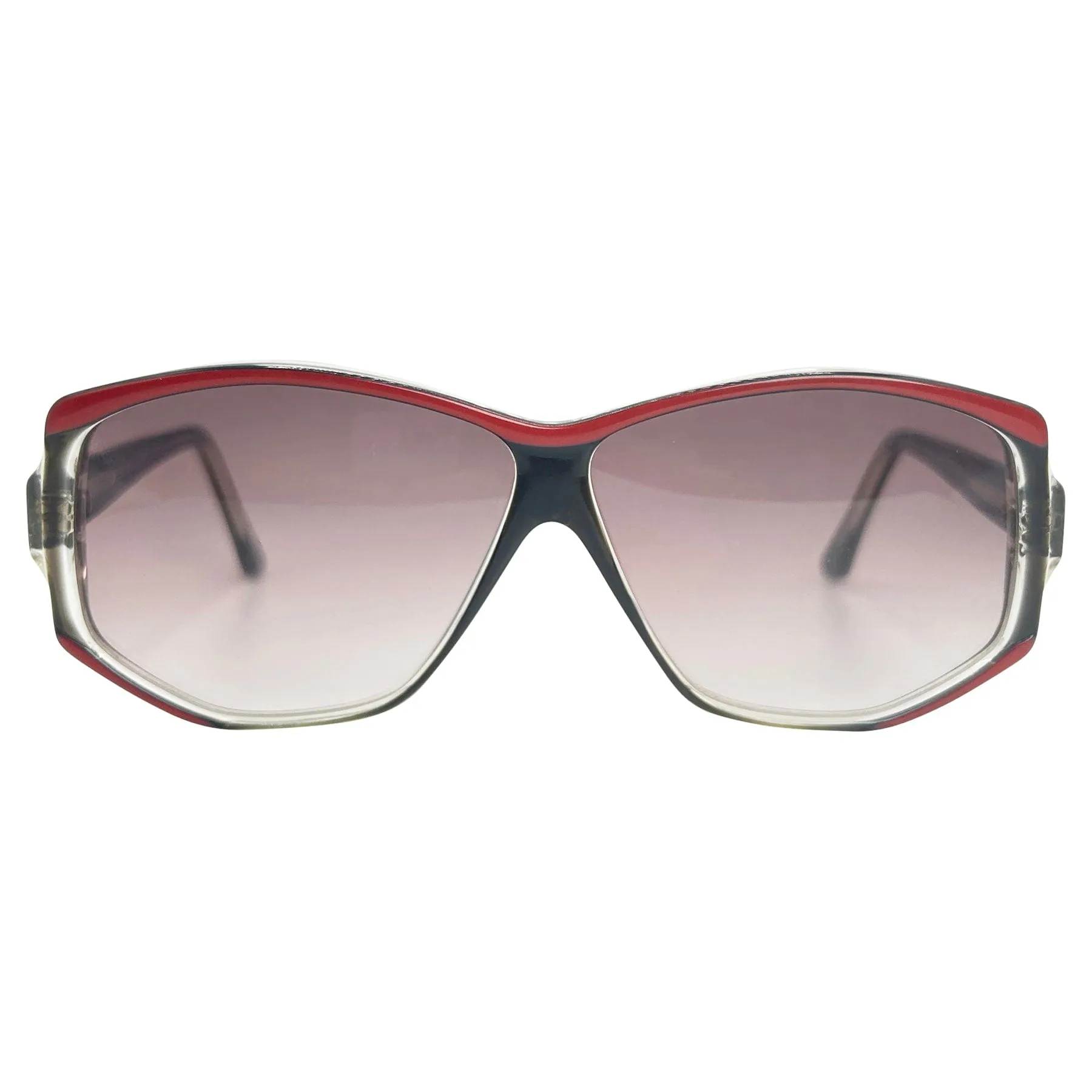 SCORE Black/Hot Pink 80s Sunglasses