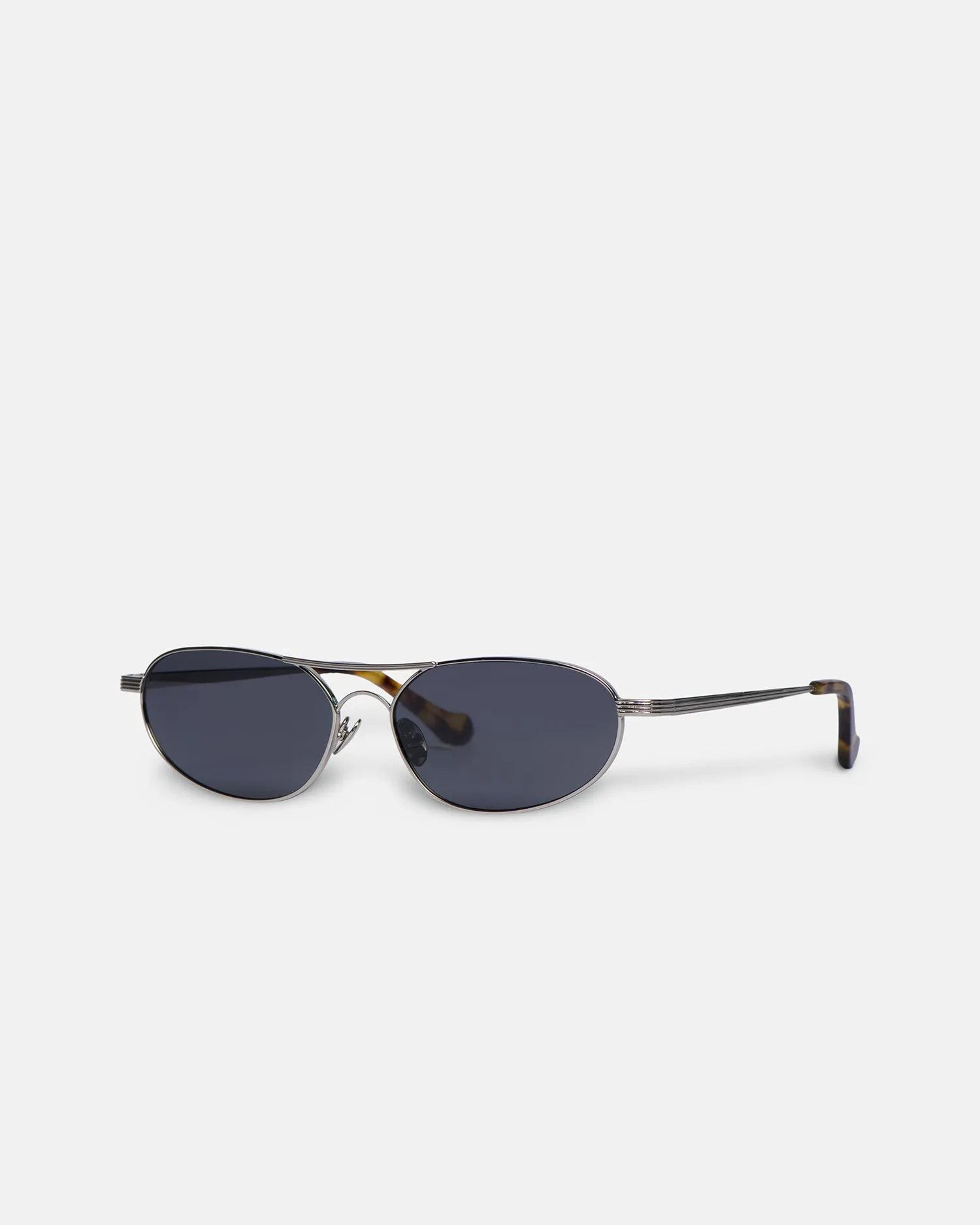 Serina - Silver-Tone Aviator-Style Sunglasses - Silver
