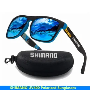 Shimano Polarized UV400 Protection Fishing  Sunglasses With Case