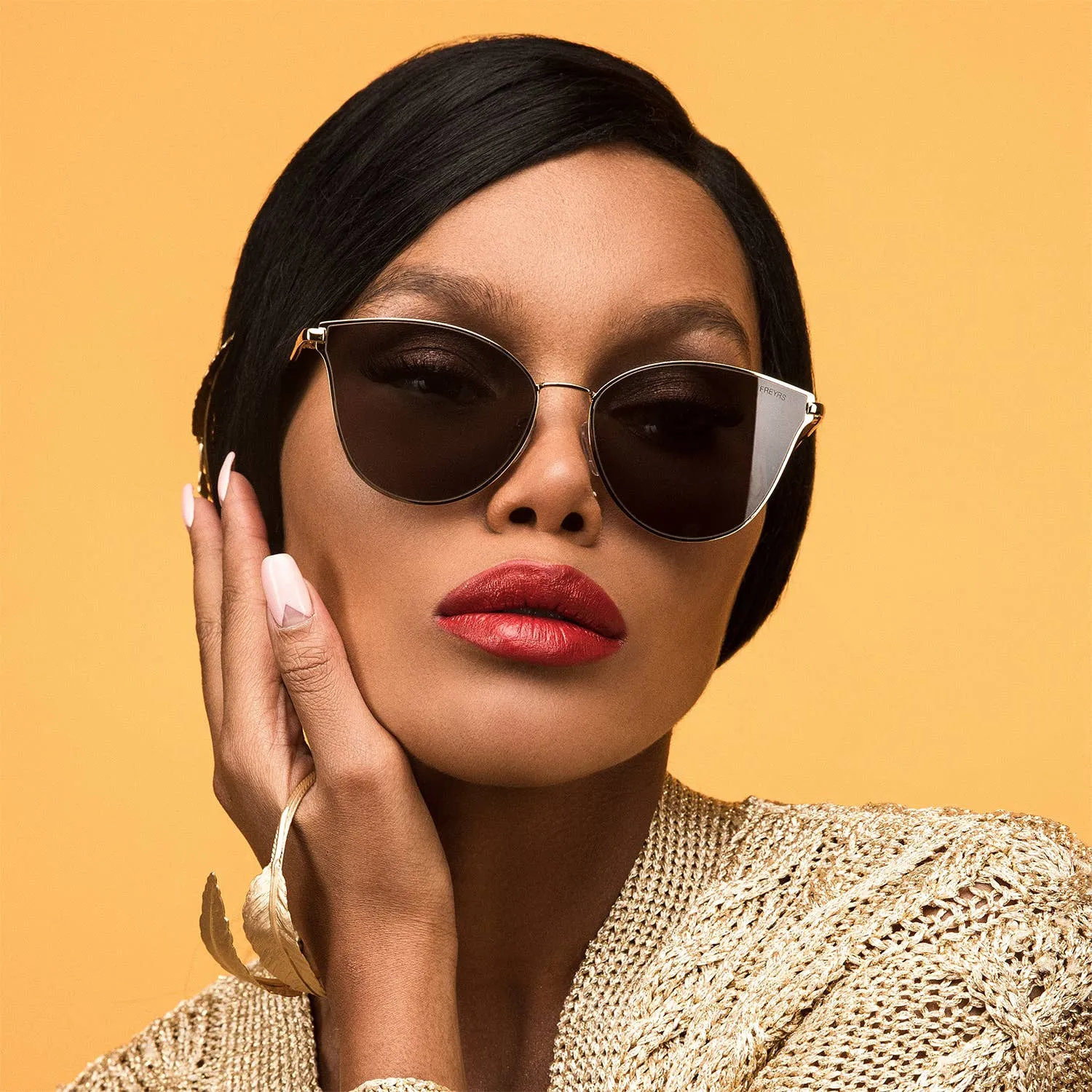 Sleek Cat Eye Sunglasses | Ivy