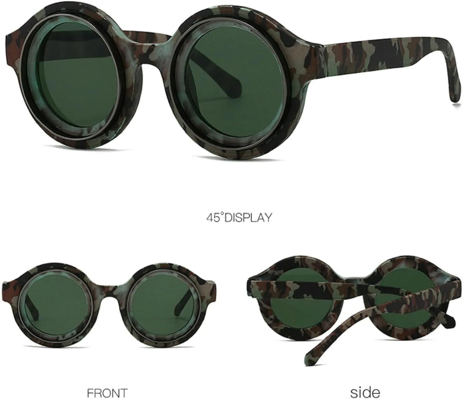 Small Frame Round punk Sunglasses Men 2024 Luxury Y2k Punk Sun Glasses For Male Shades Vintage Eyewear UV400 Y05