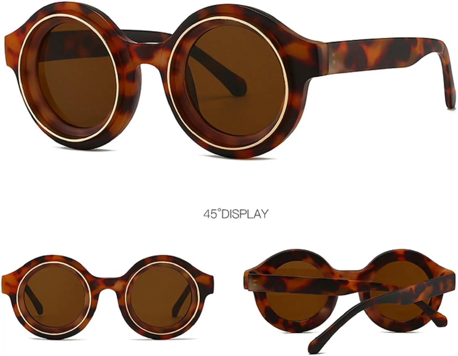 Small Frame Round punk Sunglasses Men 2024 Luxury Y2k Punk Sun Glasses For Male Shades Vintage Eyewear UV400 Y05