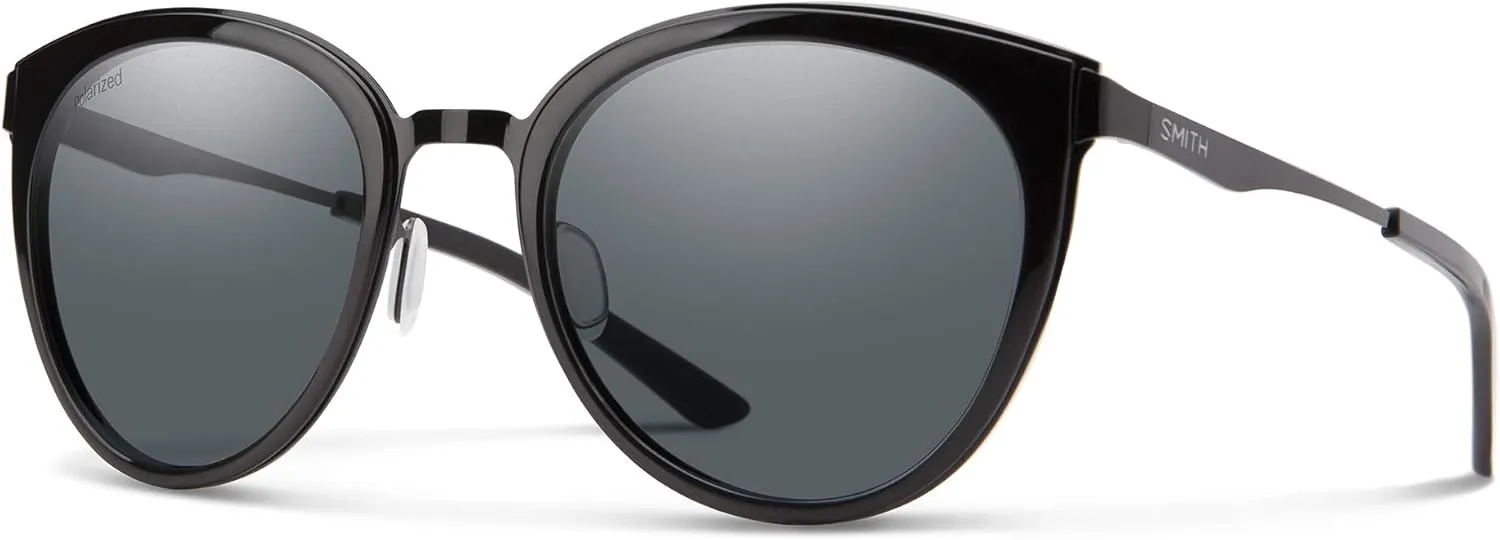 Smith Somerset Lifestyle Sunglasses - Black | Polarized Gray