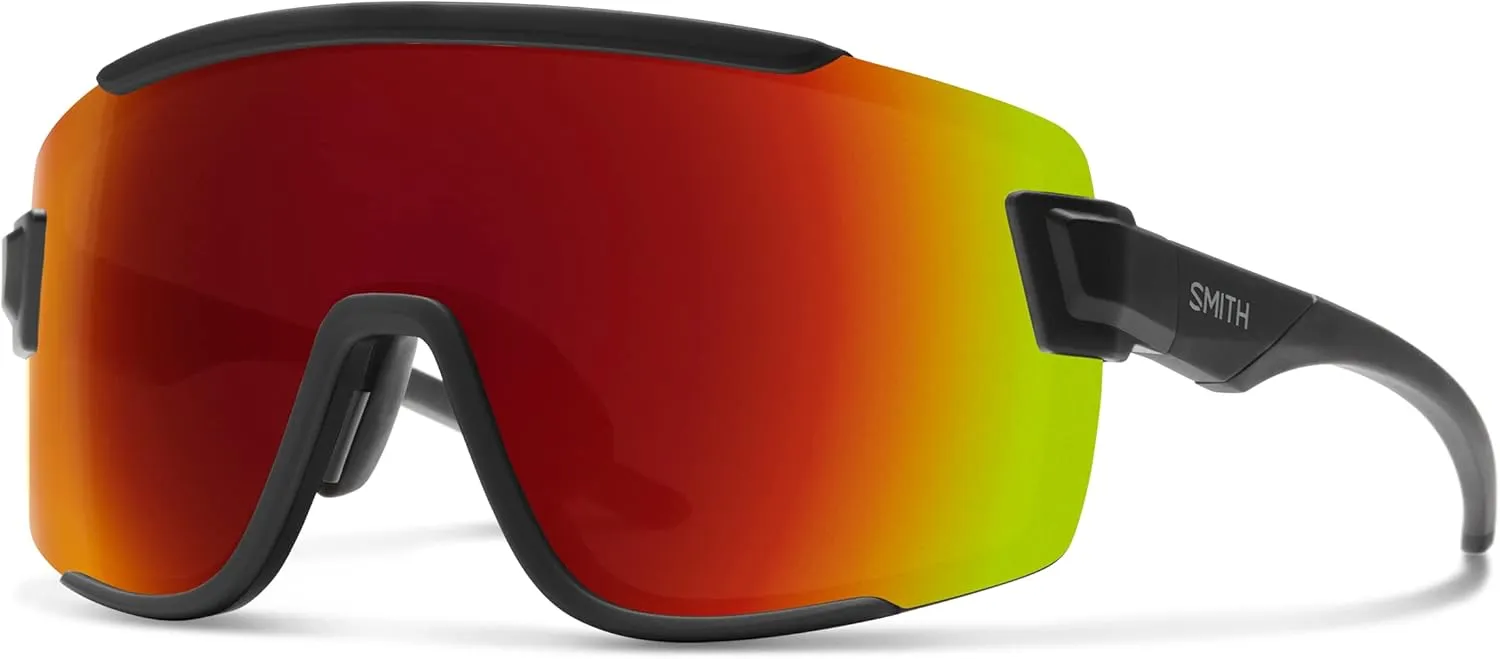 SMITH Wildcat Sunglasses with ChromaPop Shield Lens  Performance Sports Sunglasses for Biking & More  For Men & Women