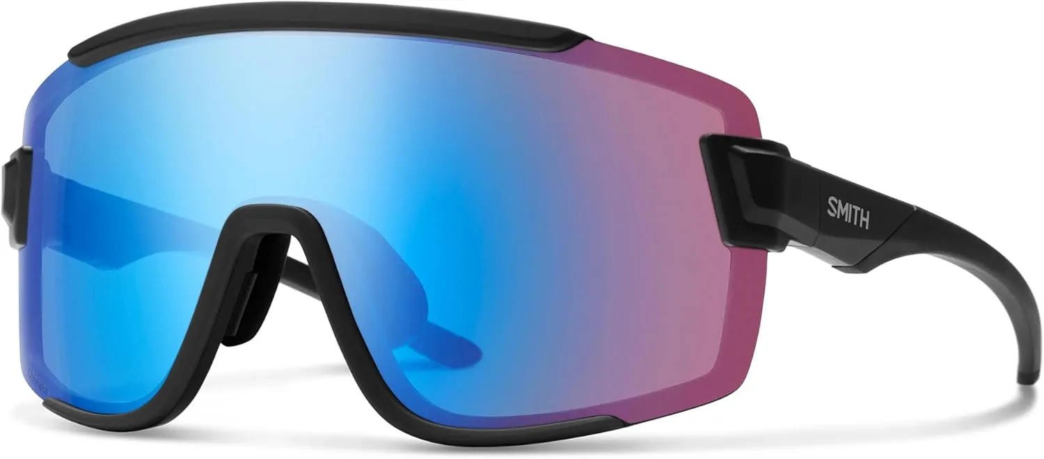 SMITH Wildcat Sunglasses with ChromaPop Shield Lens  Performance Sports Sunglasses for Biking & More  For Men & Women