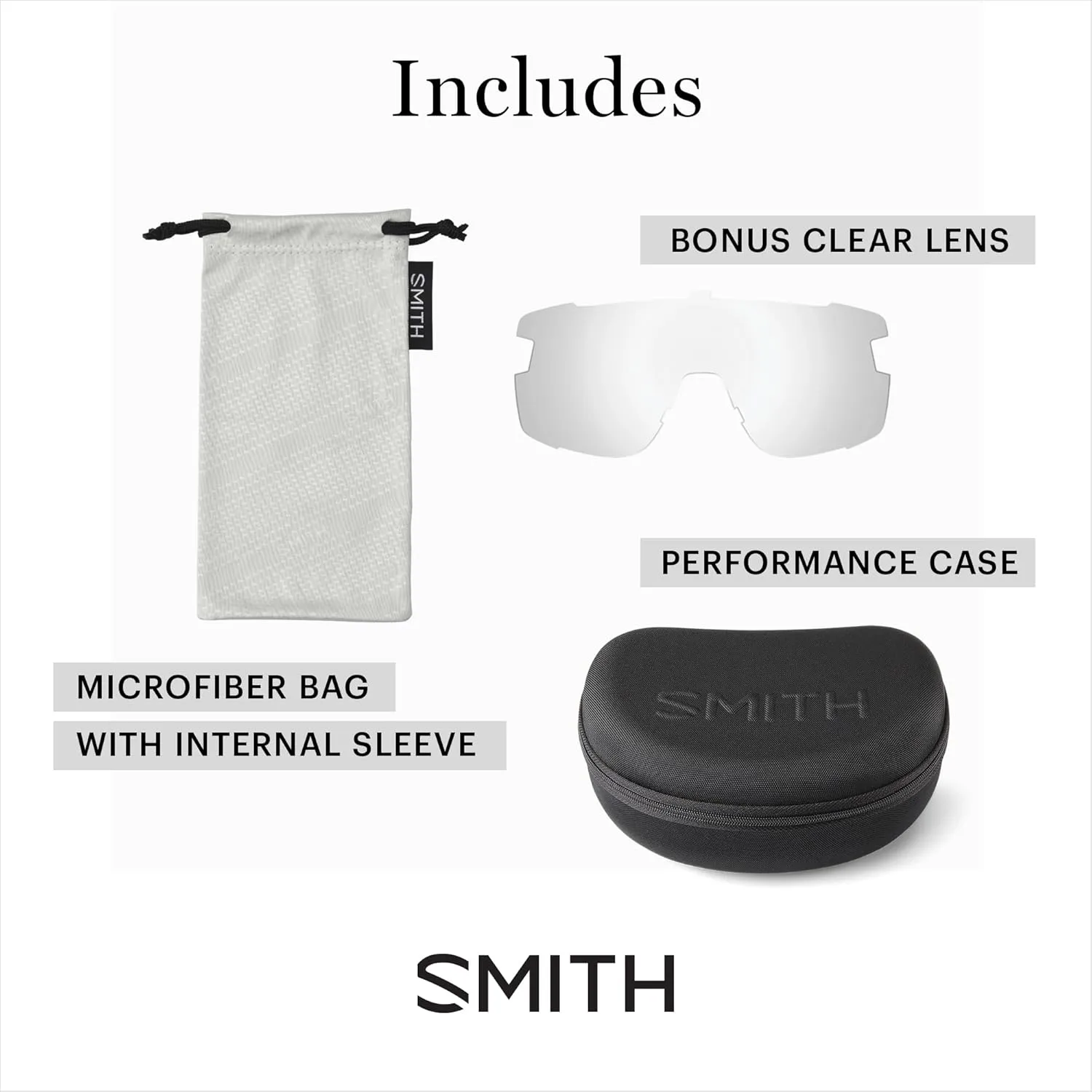 SMITH Wildcat Sunglasses with ChromaPop Shield Lens  Performance Sports Sunglasses for Biking & More  For Men & Women