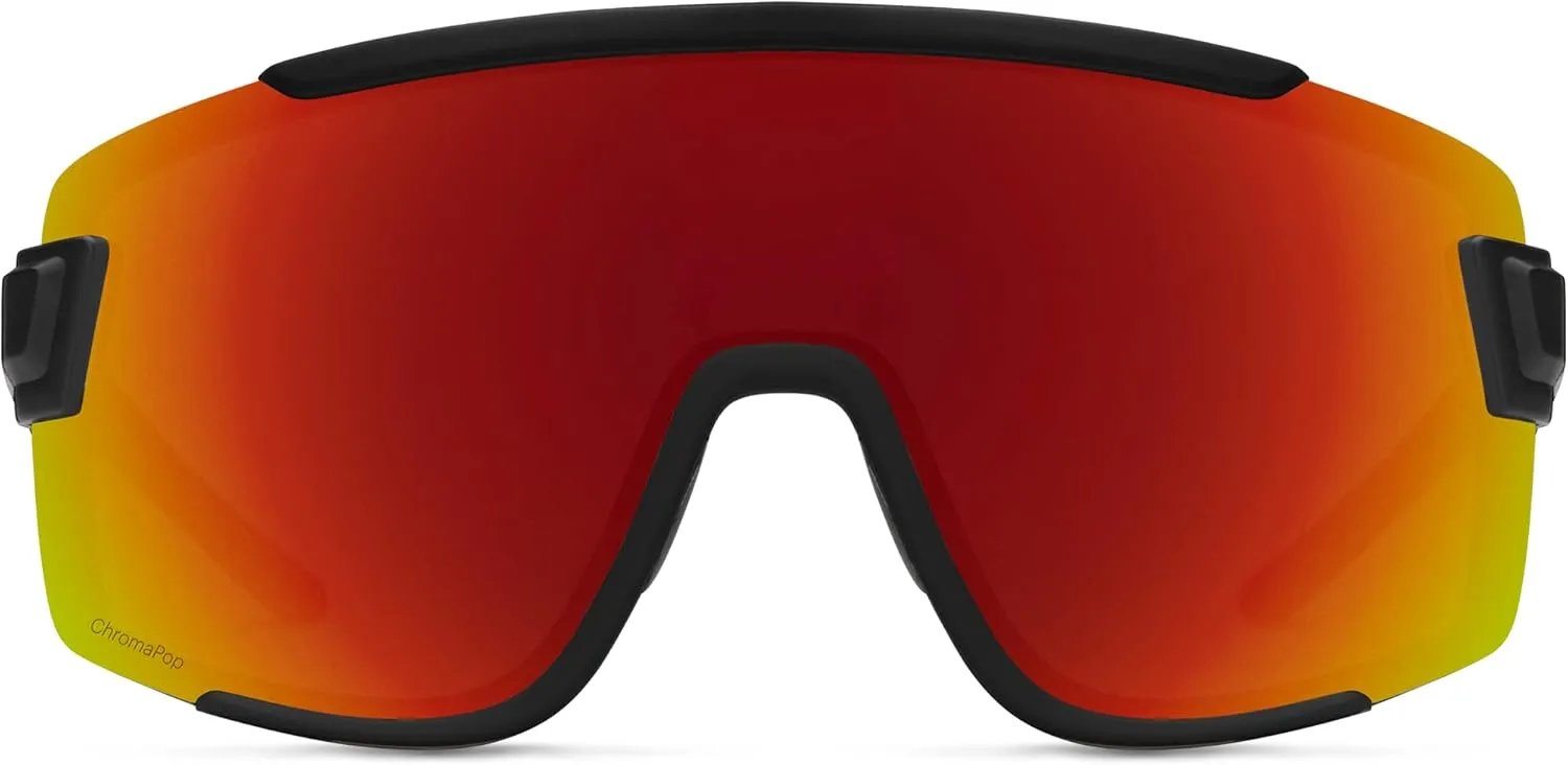 SMITH Wildcat Sunglasses with ChromaPop Shield Lens  Performance Sports Sunglasses for Biking & More  For Men & Women