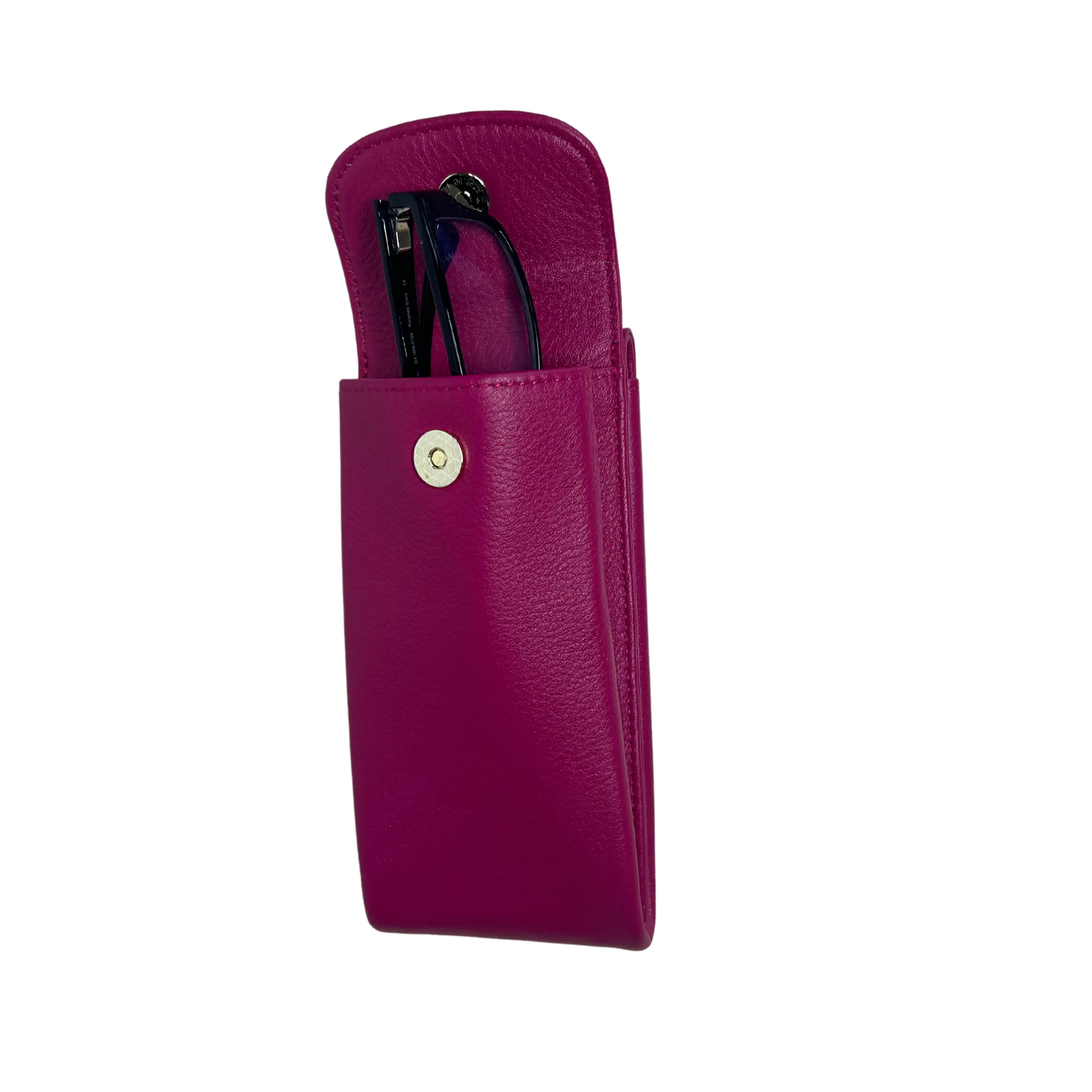Sophia Leather Double Eyeglass Case