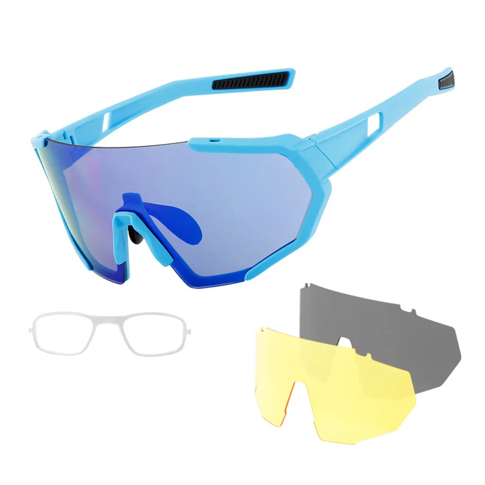 Sports Sunglasses Cycling Glasses Polarized Mountain Bike Adults and Youth Baseball Fishing Ski Running MTB Bicycle Golf