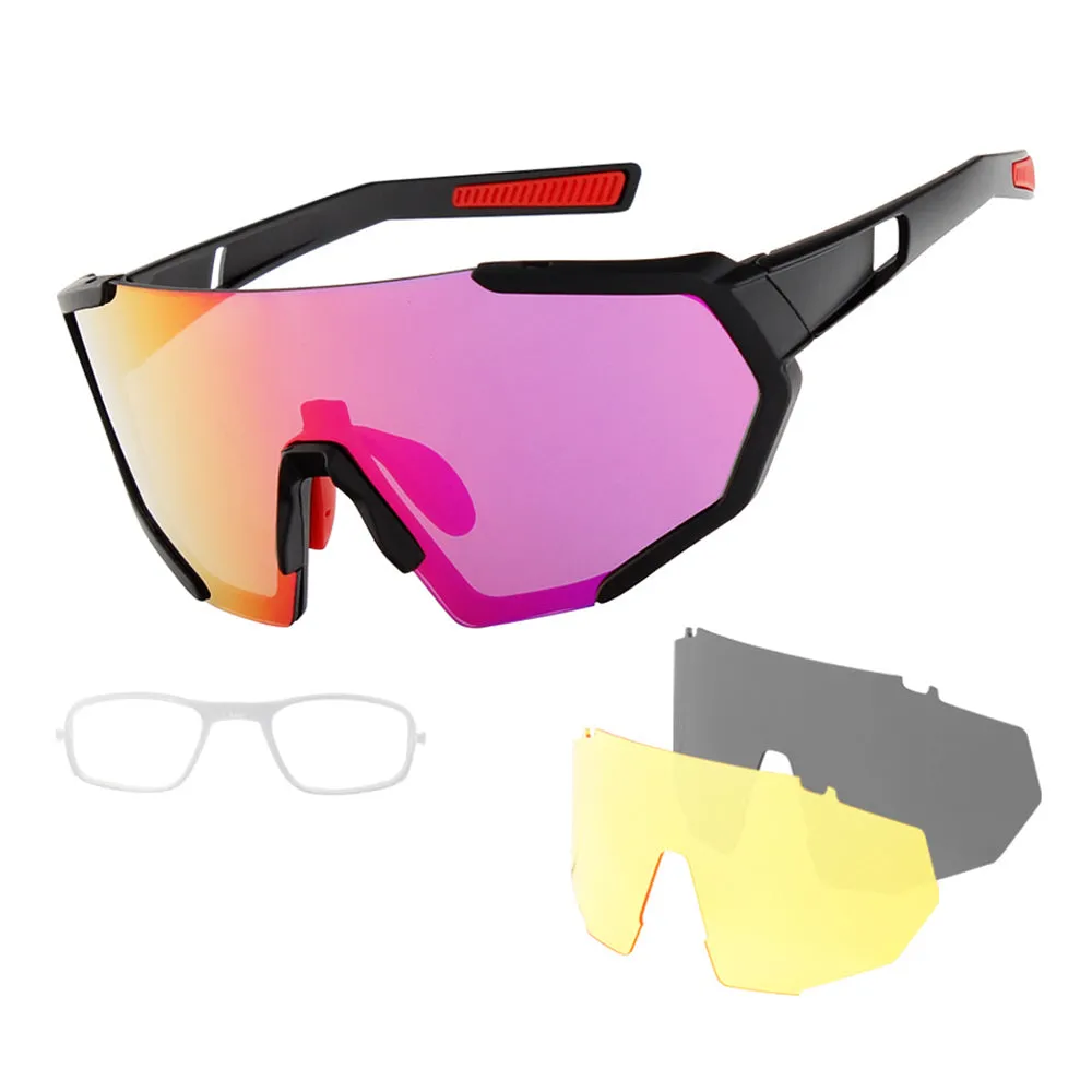 Sports Sunglasses Cycling Glasses Polarized Mountain Bike Adults and Youth Baseball Fishing Ski Running MTB Bicycle Golf
