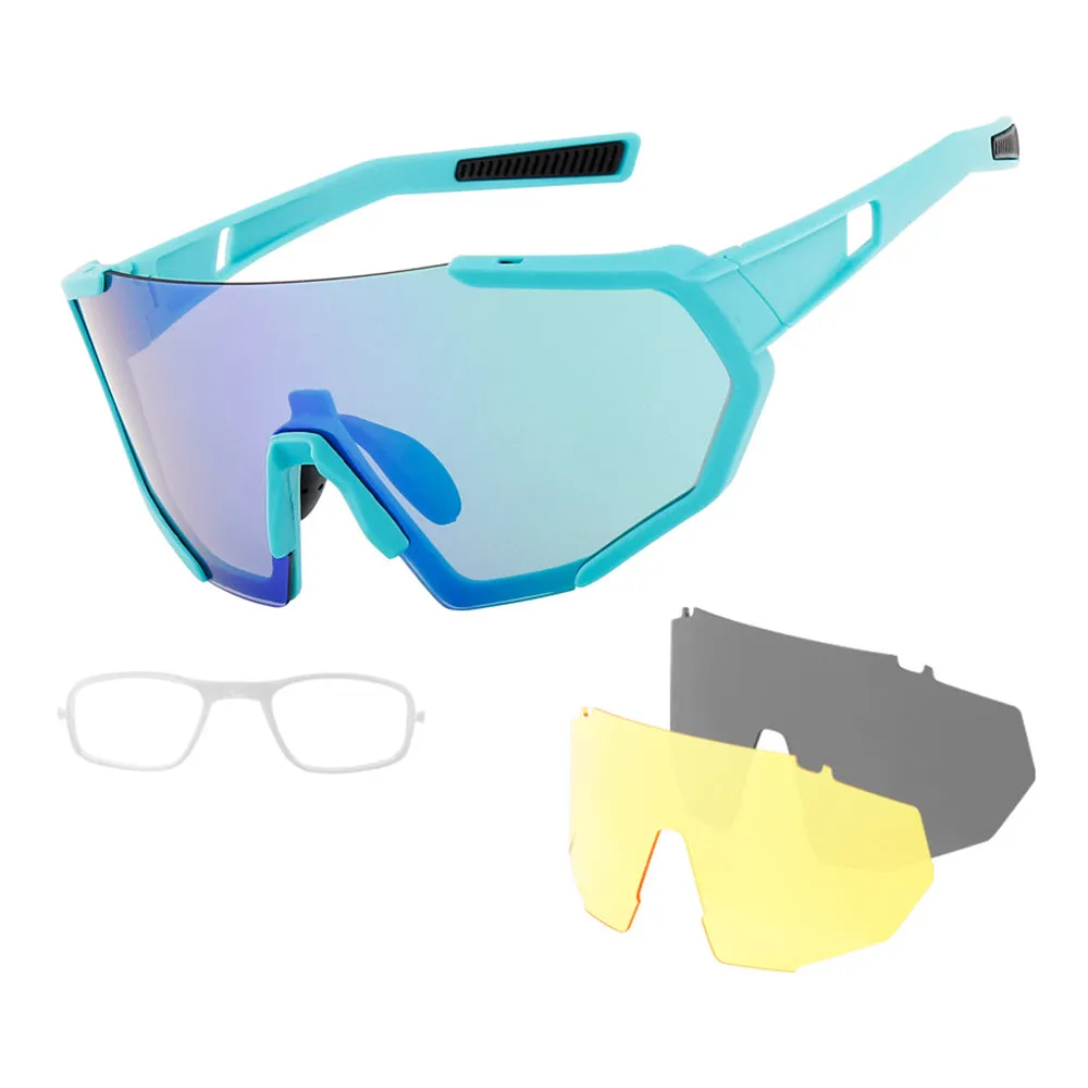 Sports Sunglasses Cycling Glasses Polarized Mountain Bike Adults and Youth Baseball Fishing Ski Running MTB Bicycle Golf