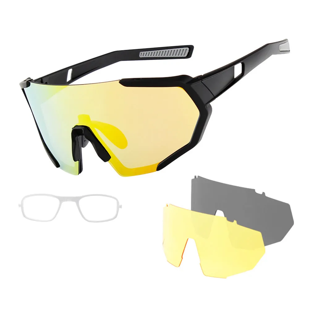 Sports Sunglasses Cycling Glasses Polarized Mountain Bike Adults and Youth Baseball Fishing Ski Running MTB Bicycle Golf