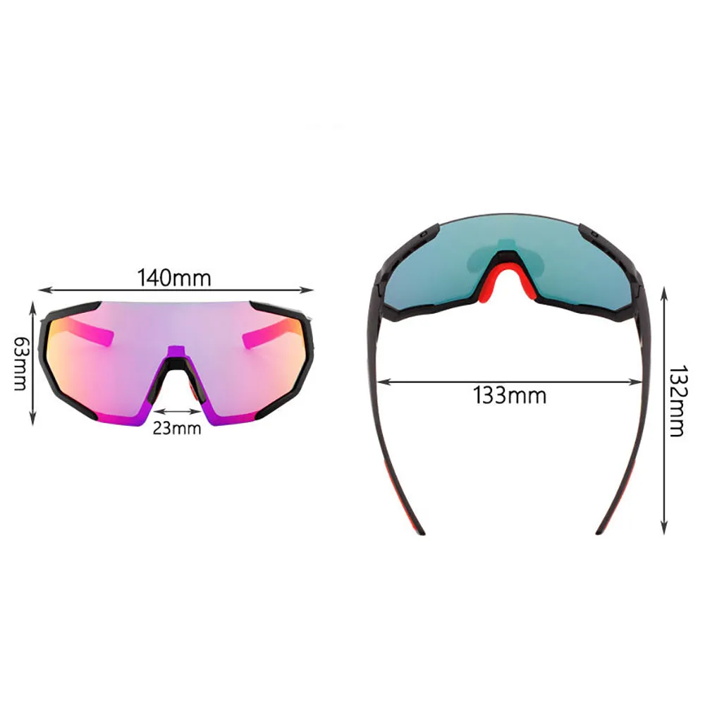 Sports Sunglasses Cycling Glasses Polarized Mountain Bike Adults and Youth Baseball Fishing Ski Running MTB Bicycle Golf