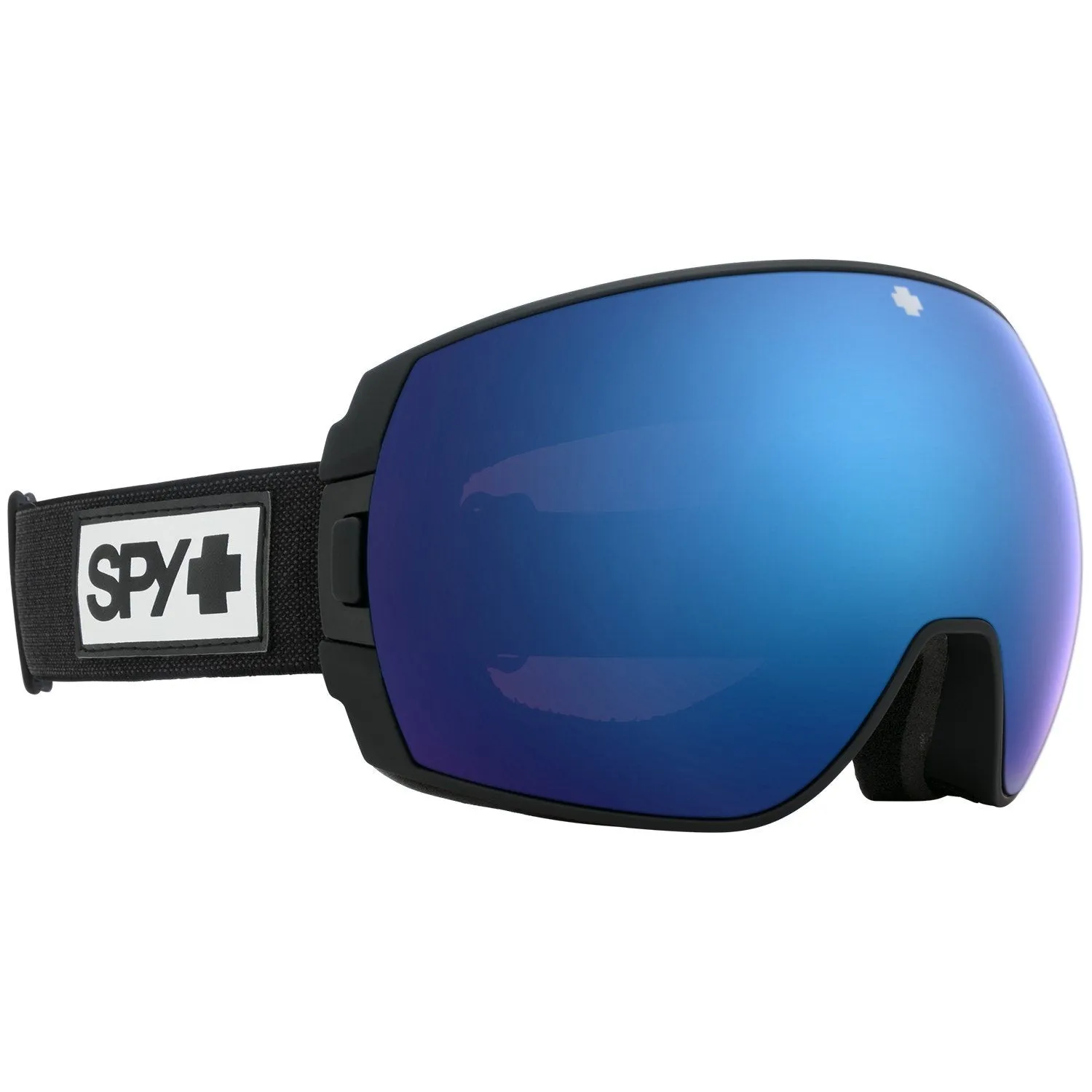 Spy Legacy Goggles Matte Black HD Plus Rose with Dark Blue Spectra Mirror   Spare Lens