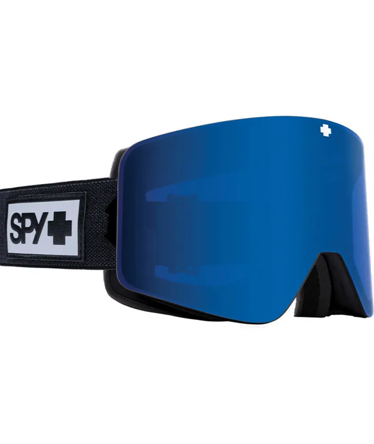 Spy Marauder Goggle - Matte Black/Blue Spectra Mirror   Bonus Lens 2023