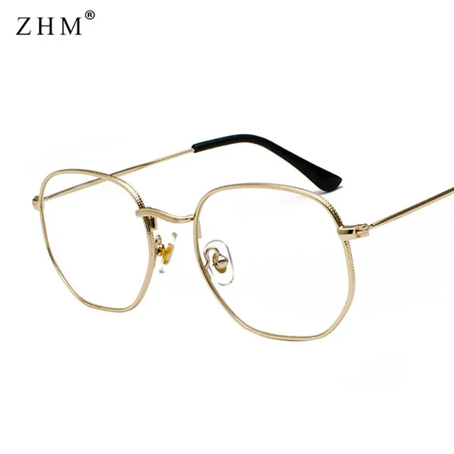 Square Metal Frame Sunglasses
