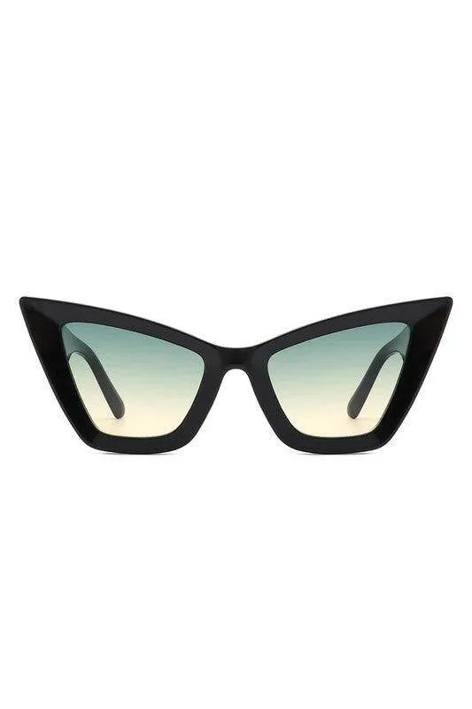 Square Retro Fashion Cat Eye Sunglasses