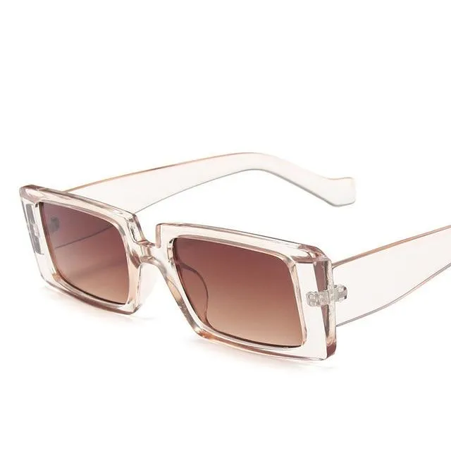 Square Retro Sunglasses Women Vintage Sun Glasses For Women Eyeglasses