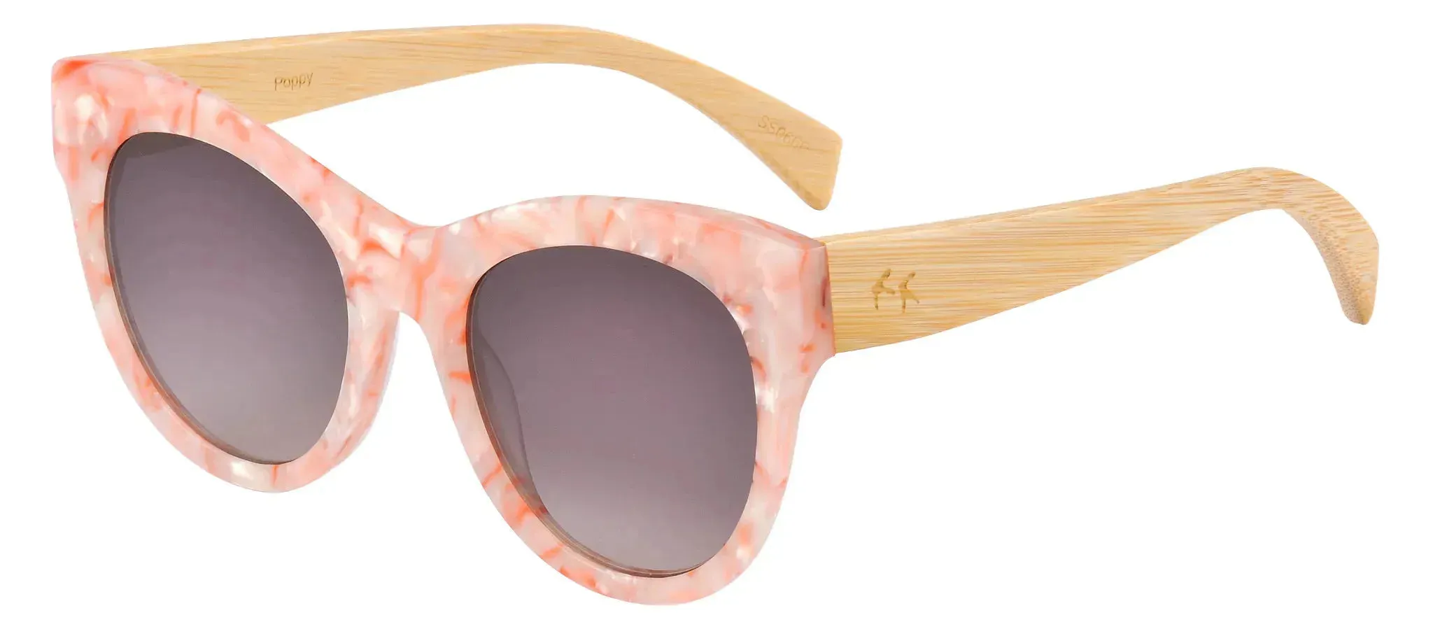 Sticks and Sparrows Poppy Sunglasses in Pink Marble
