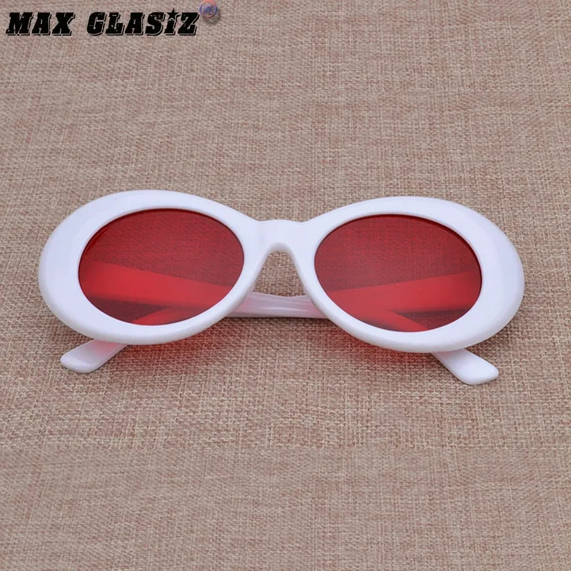 Sun Glasses Retro Oval Sunglasses