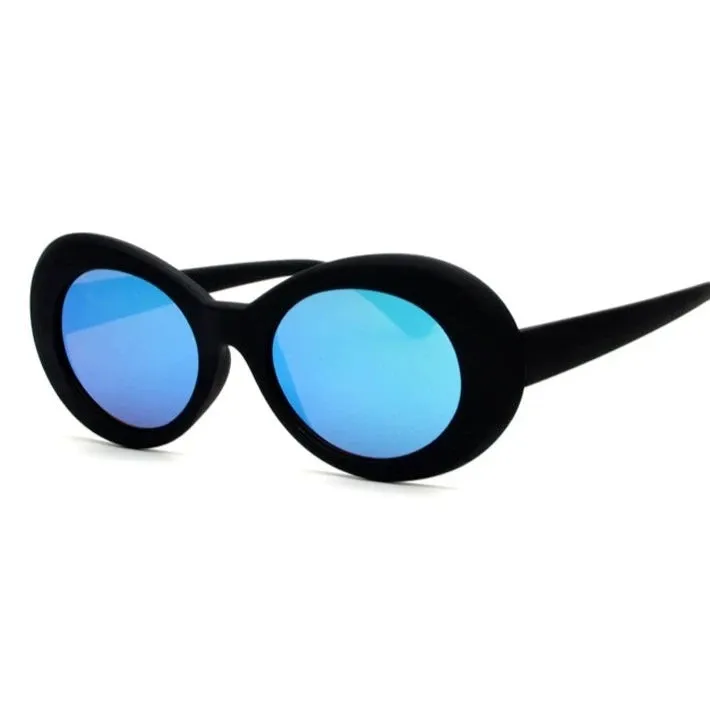 Sun Glasses Retro Oval Sunglasses