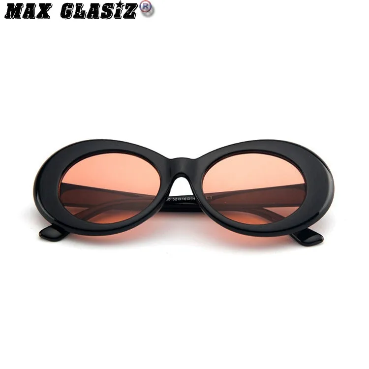 Sun Glasses Retro Oval Sunglasses