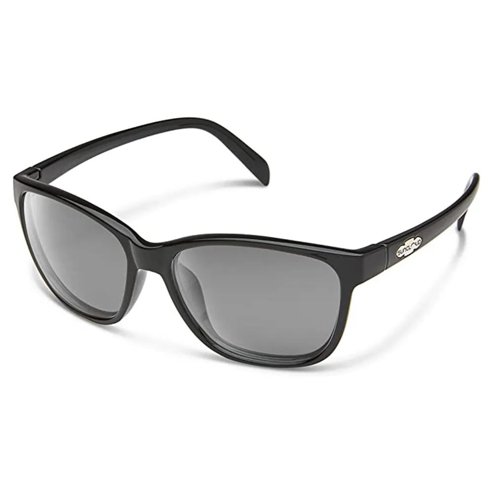 Suncloud Men's Black Frame Gray Green Lens Polarized Contemporary Sunglasses - S-DWPPGYBK