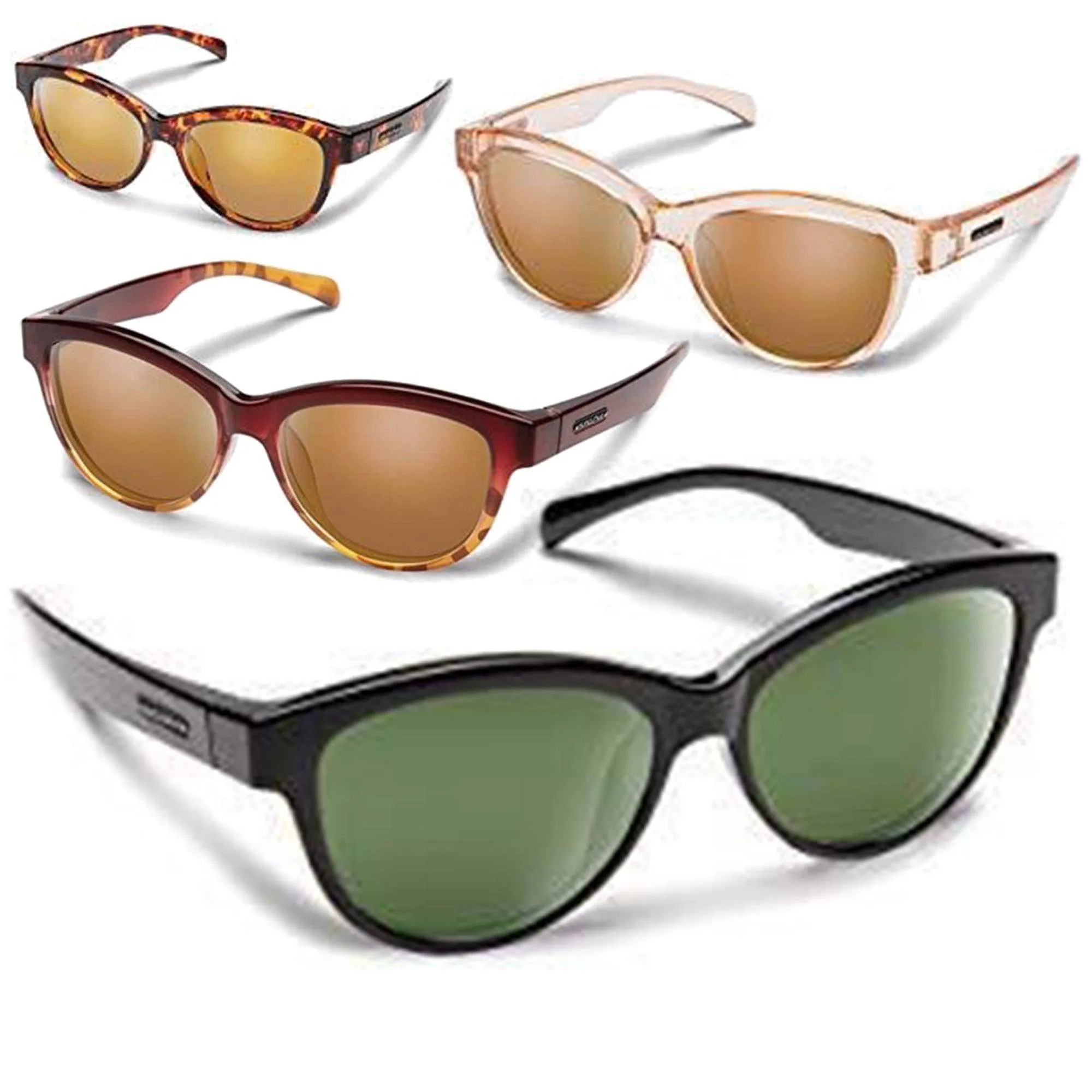 Suncloud Optics Bayshore Polarized Women's Sunglasses Petite Small Face