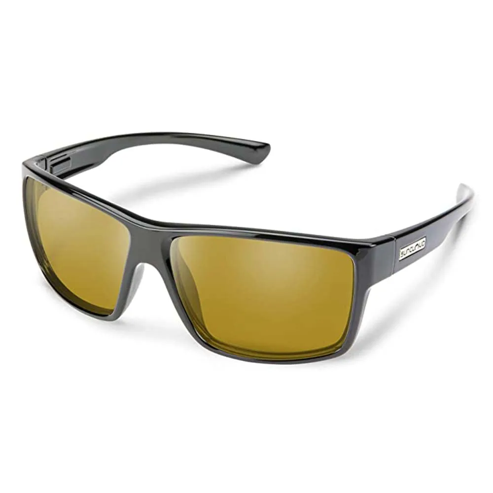Suncloud Unisex Black Frame Yellow Lens Polarized Hawthorne Sunglasses - 203233807607S