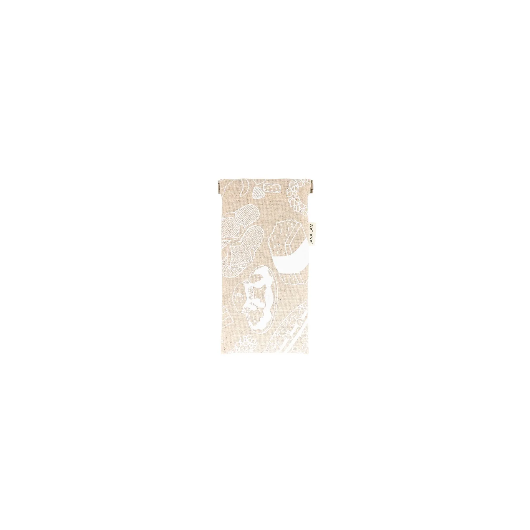 Sunglass Case • Mixed Plate • White Collection