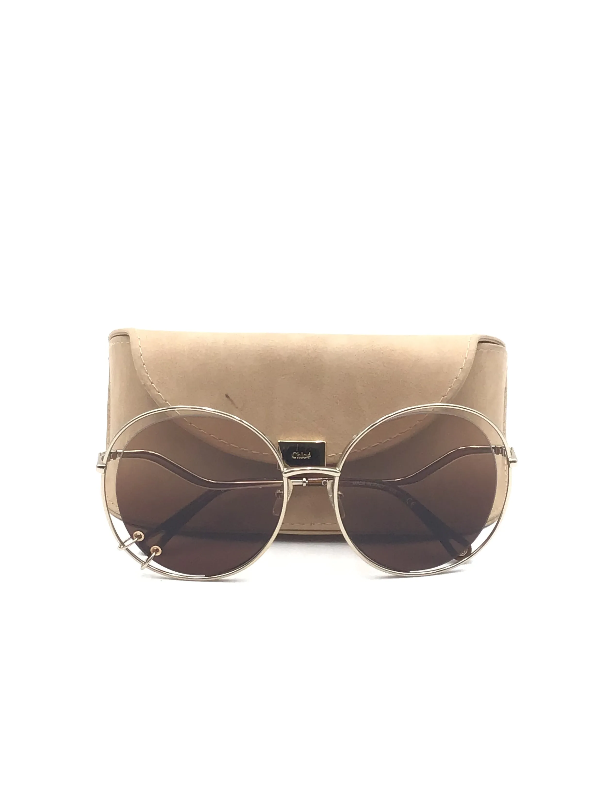 Sunglasses Luxury Designer By Chloe