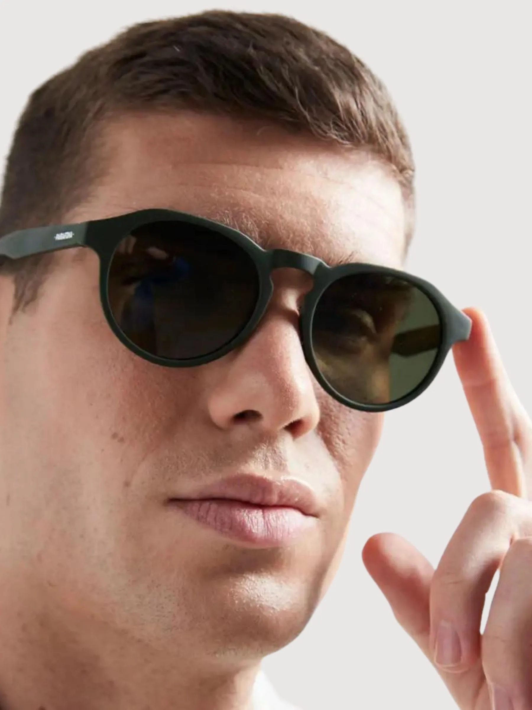 Sunglasses Pazo Recycled Rubber Black | Parafina