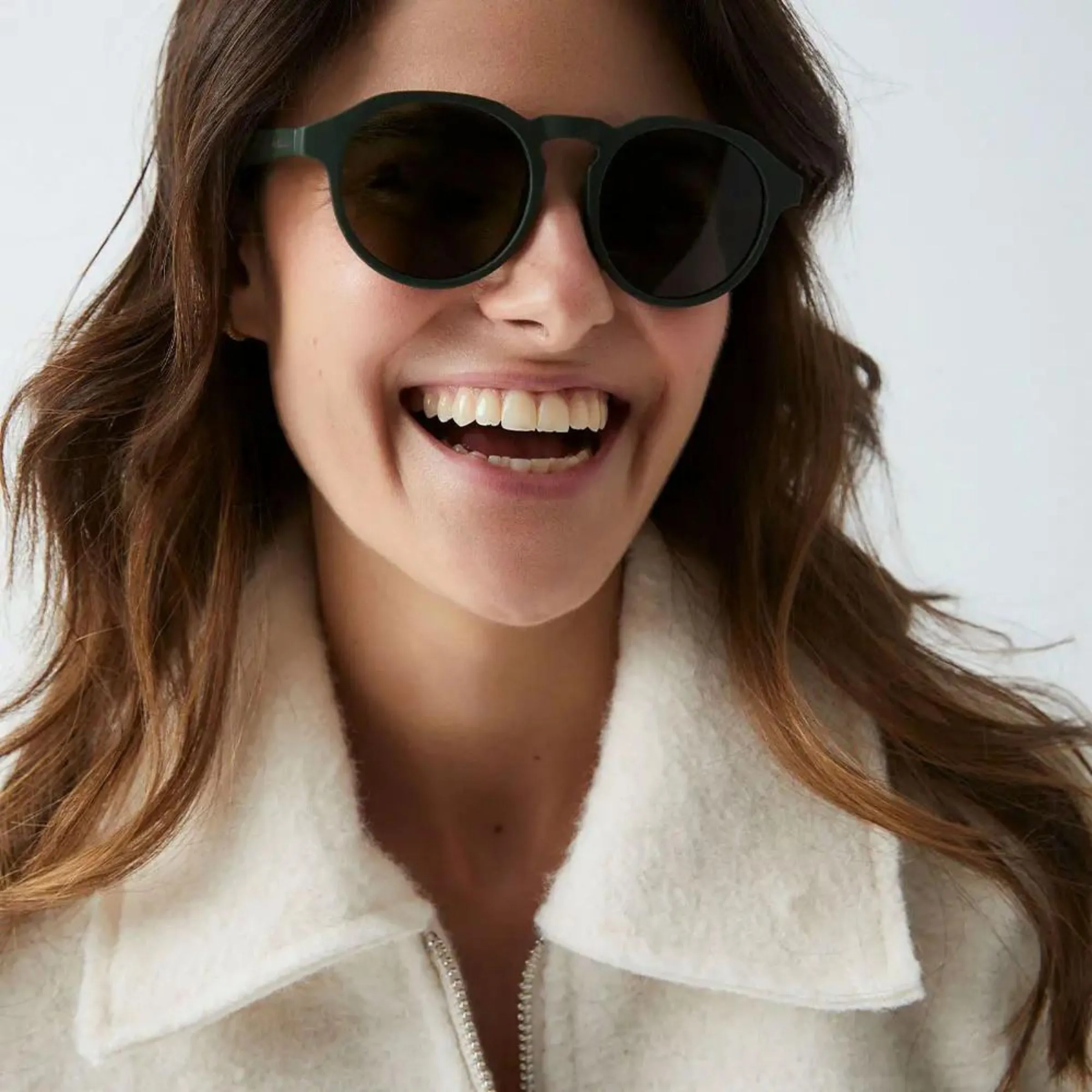Sunglasses Pazo Recycled Rubber Black | Parafina