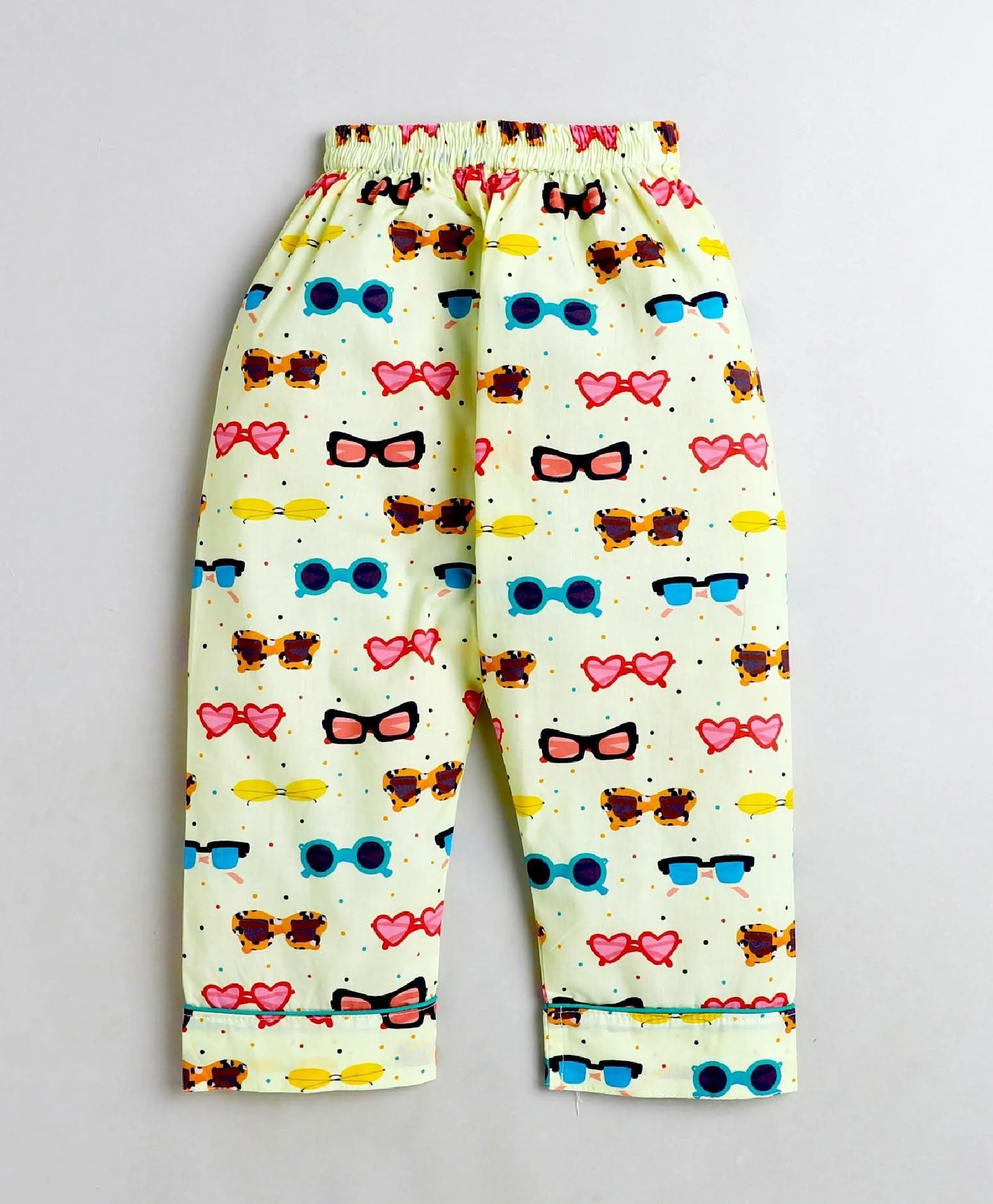 Sunglasses Printed Night Suit Set