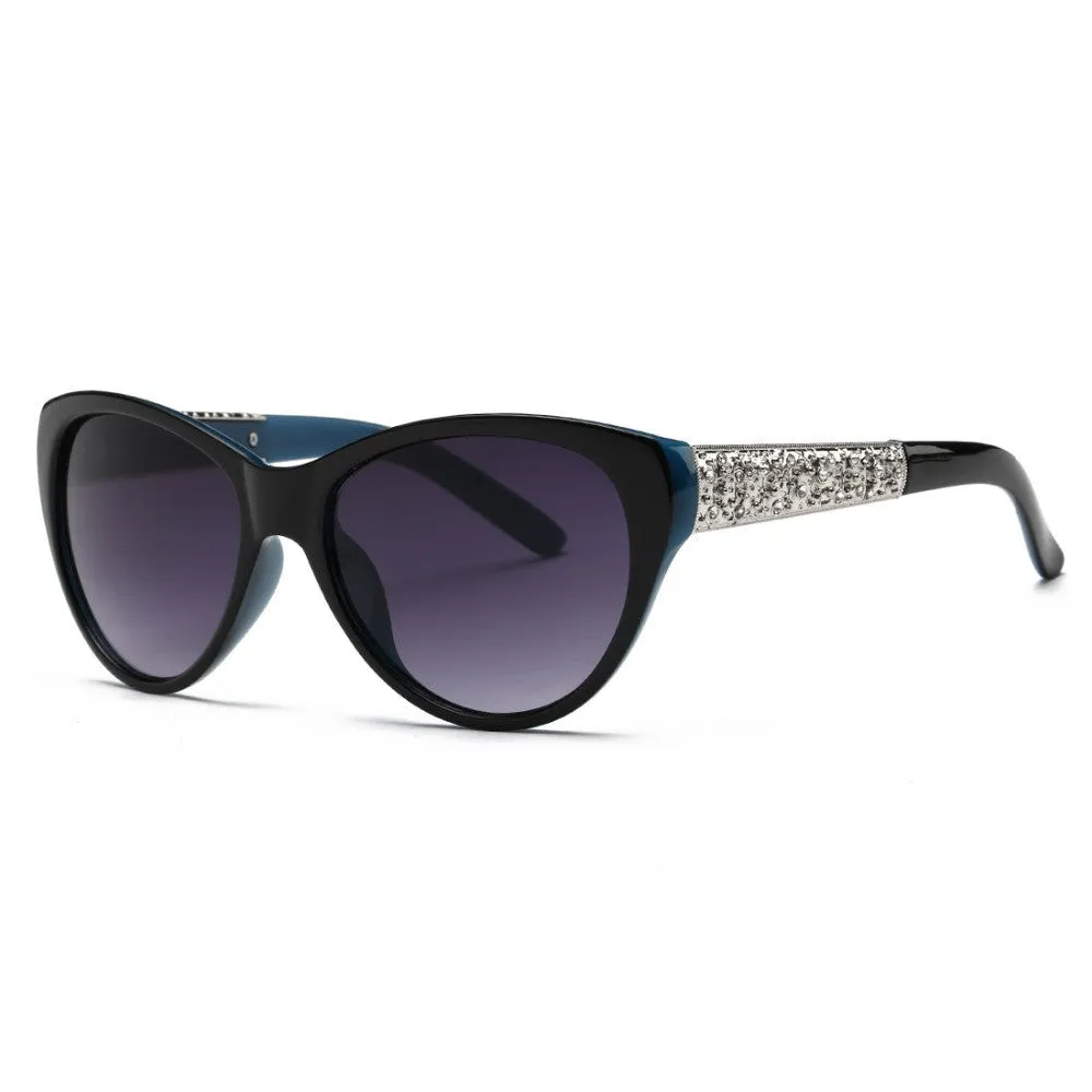 Sunglasses Women Cat Eye Acetate Frame Oval Lens Shades Classic Sun Glasses Original Brand Designer UV400