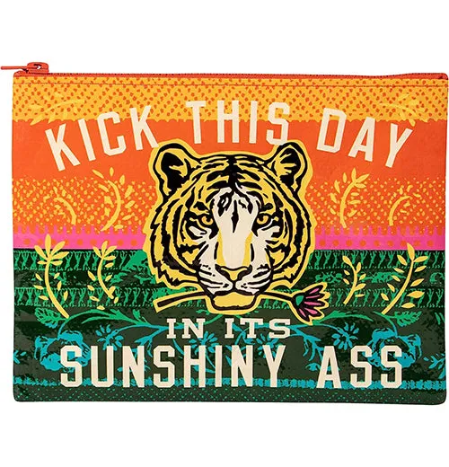 Sunshiny Ass Zipper Pouch