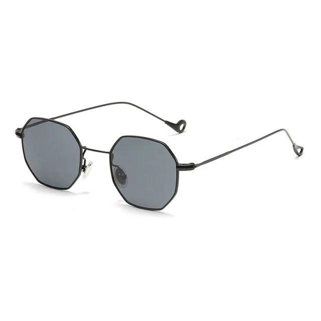 Super Light Weight Octagon Sunglasses Unisex in Yellow, Red, Blue Tinted   Clear Lens Glasses