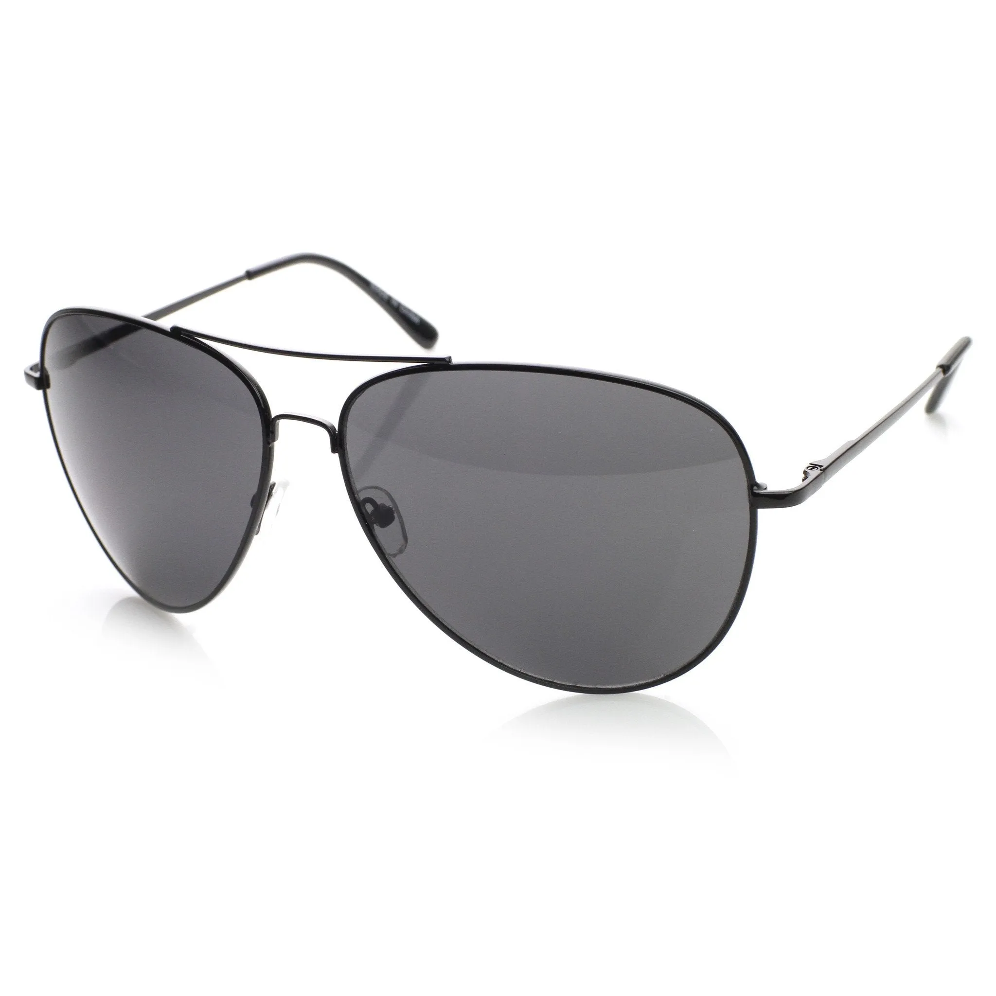 Super Oversize Tear Drop Metal Aviator Sunglasses 65mm 8732
