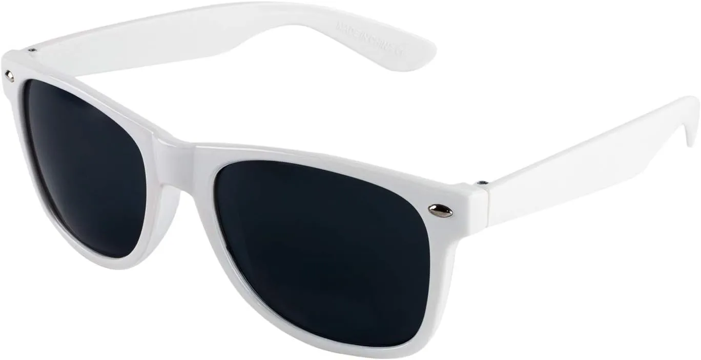 Super Z Outlet Plastic Vintage Retro Style Sunglasses Classic Shades Eyewear Party Favors (24, White)