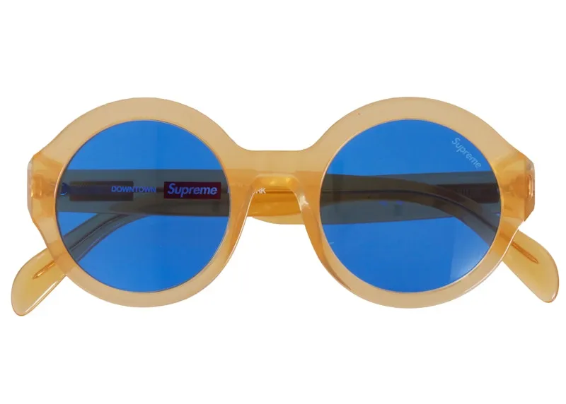 Supreme Downtown Sunglasses Gold